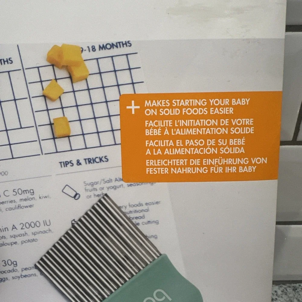 Boon‎ DIVVY Baby Solid Food Prep Starter Kit - Includes 11x14 Silicone Placema